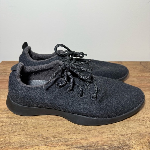 Allbirds Men's Charcoal Wool Sneakers, Men’s 12 - Picture 1 of 8